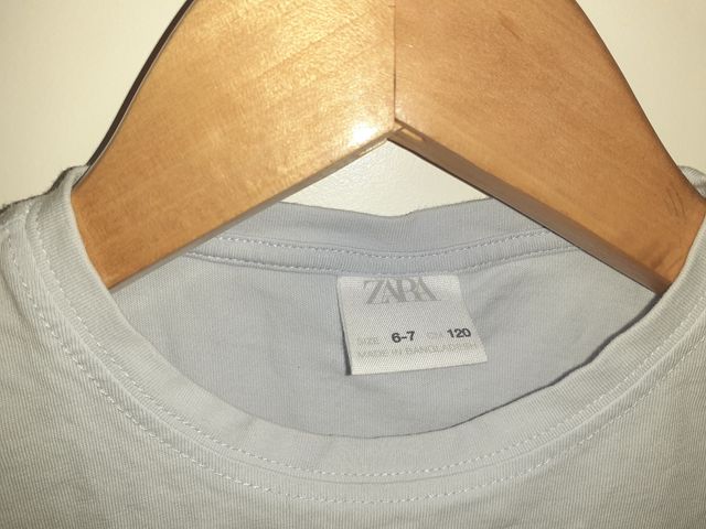 Camiseta Zara niña 6/7