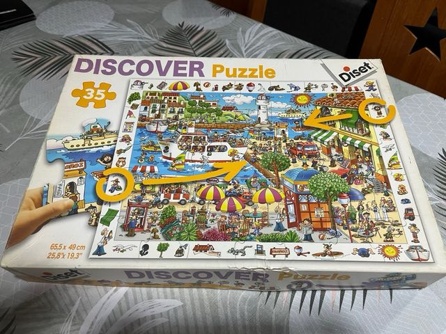 Puzzle + Puzzle: 45 y 35 piezas