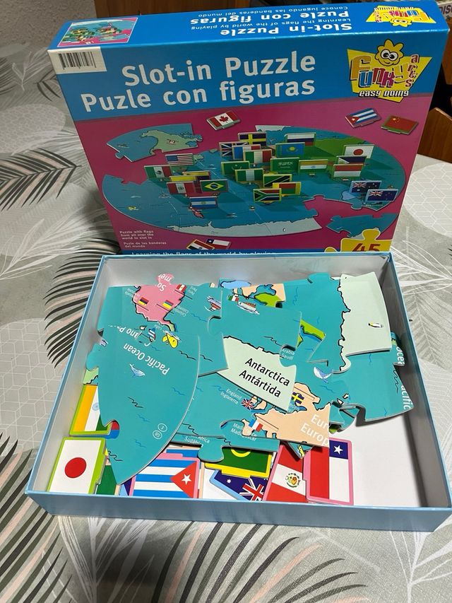 Puzzle + Puzzle: 45 y 35 piezas
