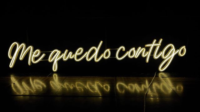 Frases de bodas en neón Letrero personalizado boda