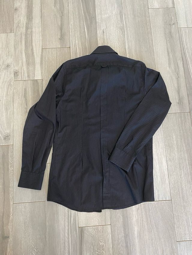 Dolce & Gabbana - Camicia Uomo Nera a Righe