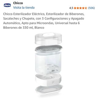 Esterilizador de biberones marca Chicco