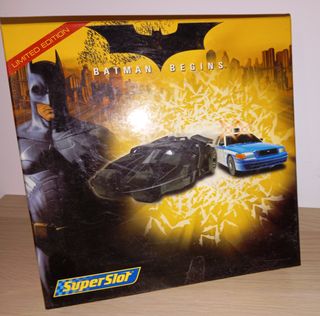 SUPERSLOT SCALEXTRIC BATMAN ESTUCHE COCHE SLOT