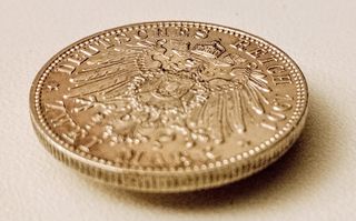 Moneda Alemania Imperio 2 marcos 1901A