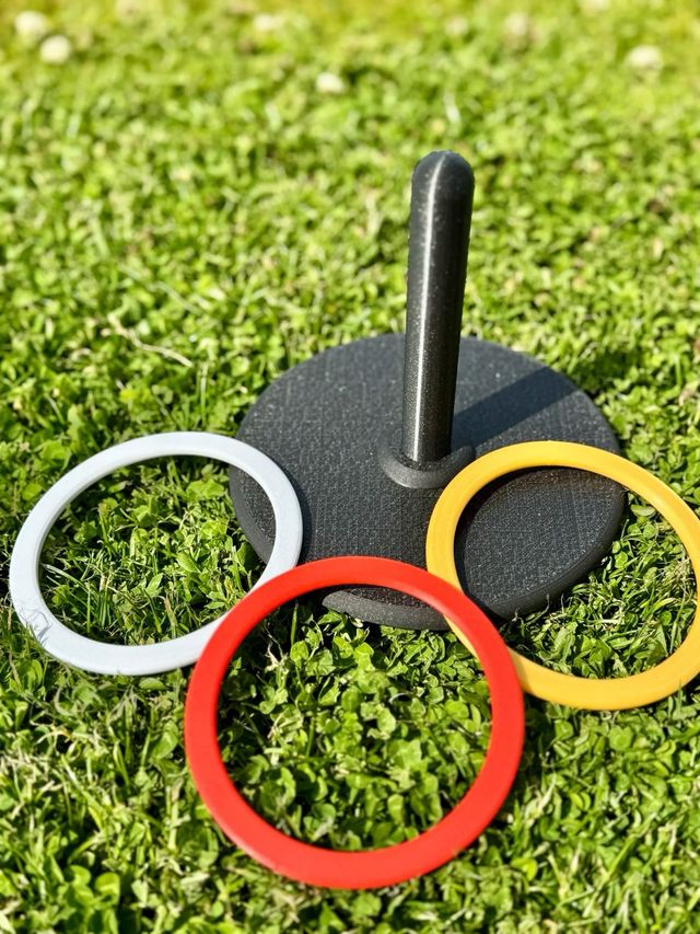 Juego de aros: Diversión familiar