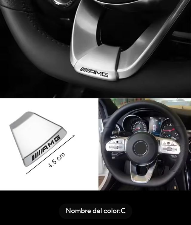 Embellecedor AMG Volante Mercedes FUENGIROLA