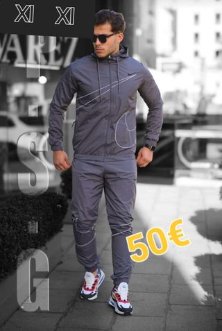 Chándal Nike gris XL (46/56)