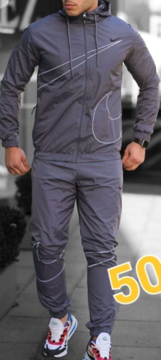 Chándal Nike gris XL (46/56)