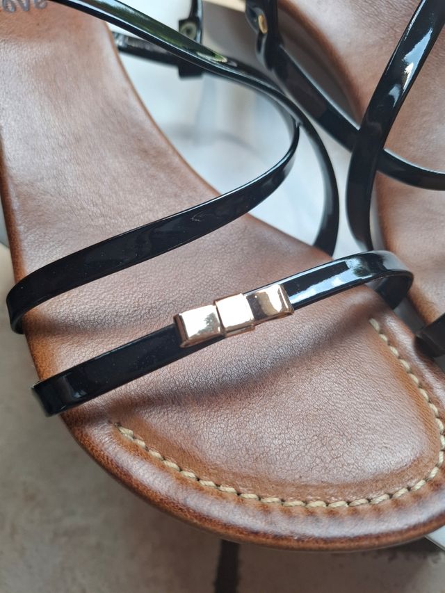 Sandali Love neri zeppa 38