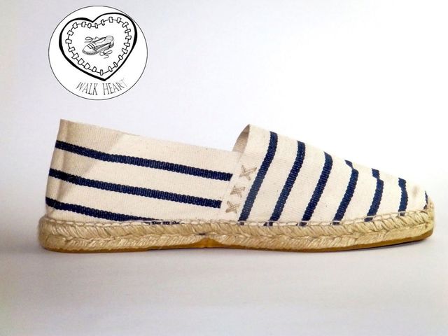 Alpargatas rayas marineras