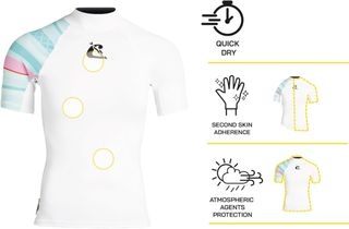 Cressi - Camiseta surf manga corta
