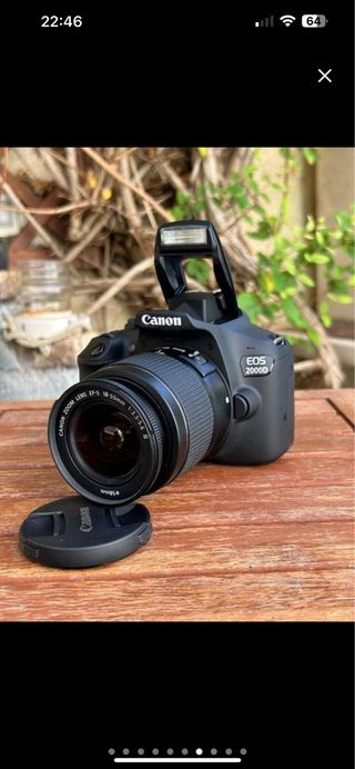 Canon EOS 2000D - Cámara Réflex