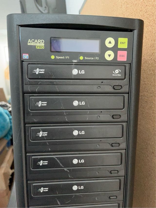 ACARD - Grabadora duplicadora copiadora de DVD CD