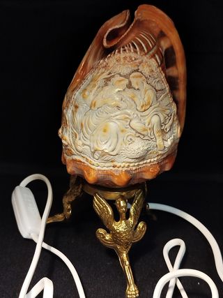 Lampada conchiglia vintage