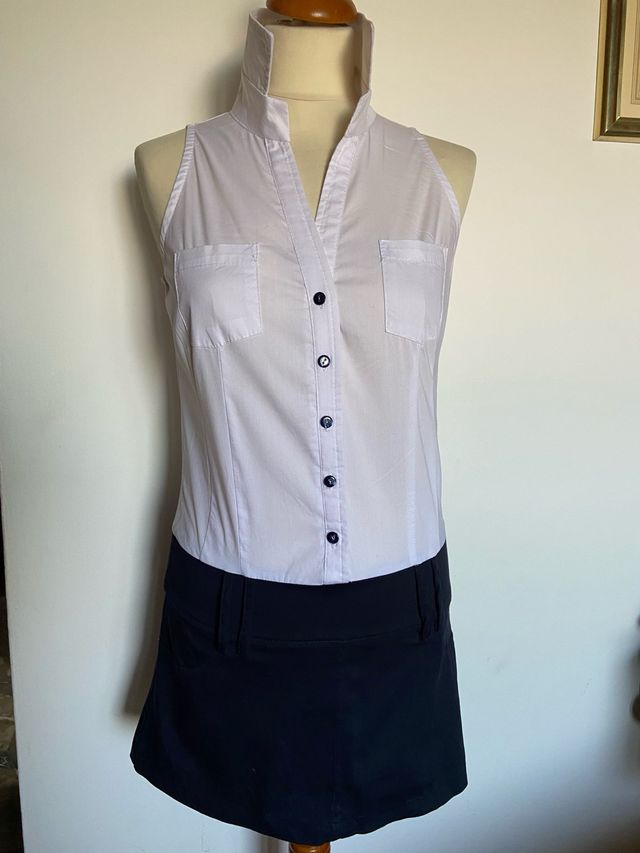 Completo Abito bianco e nero