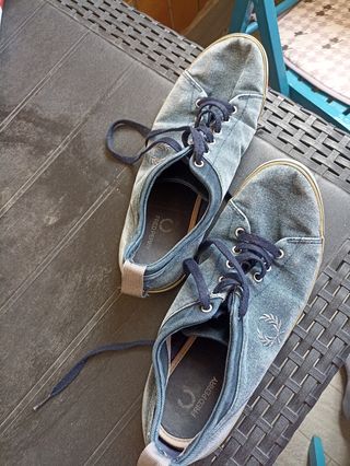Scarpe Fred Perry Denim Usate 44