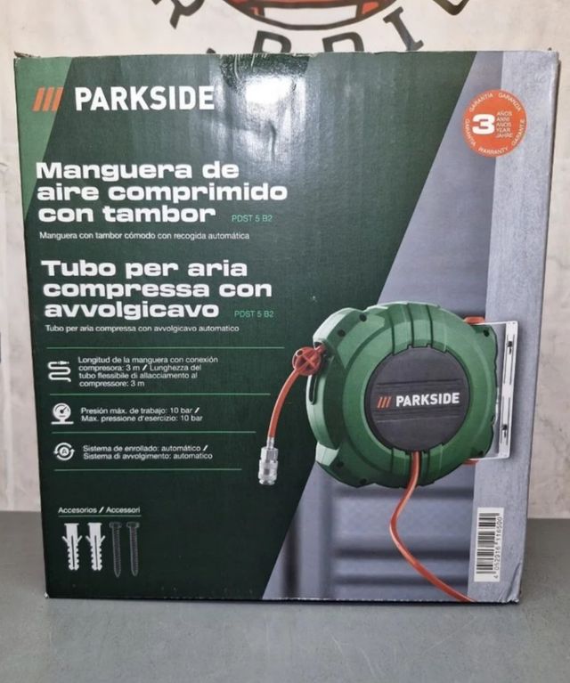 Manguera aire comprimido  Parkside  10m Nueva 
