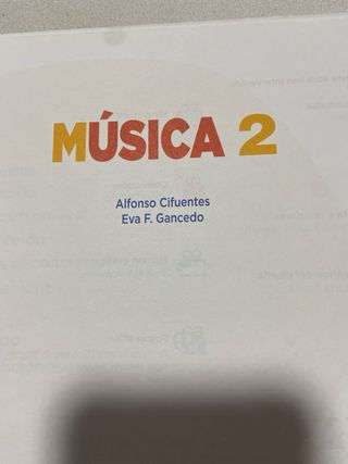 Música 2 - Libro Anaya Primaria