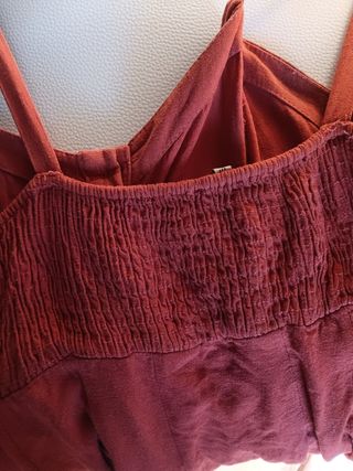 Vestido Pull&Bear rojo - Talla L