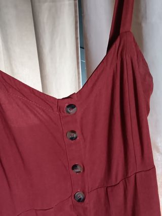 Vestido Pull&Bear rojo - Talla L