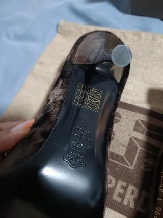 Zapatos Bol-Perdix tacón fiesta  talla 37