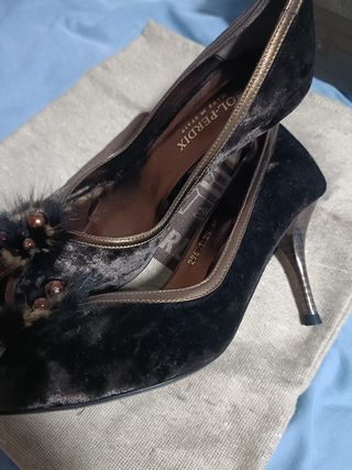 Zapatos Bol-Perdix tacón fiesta  talla 37