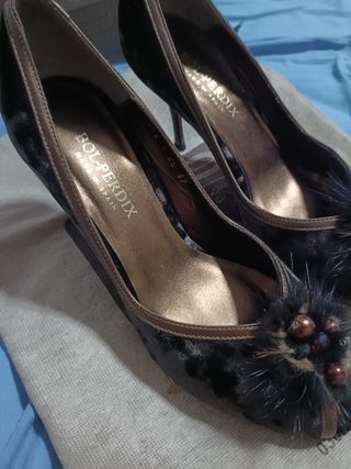 Zapatos Bol-Perdix tacón fiesta  talla 37