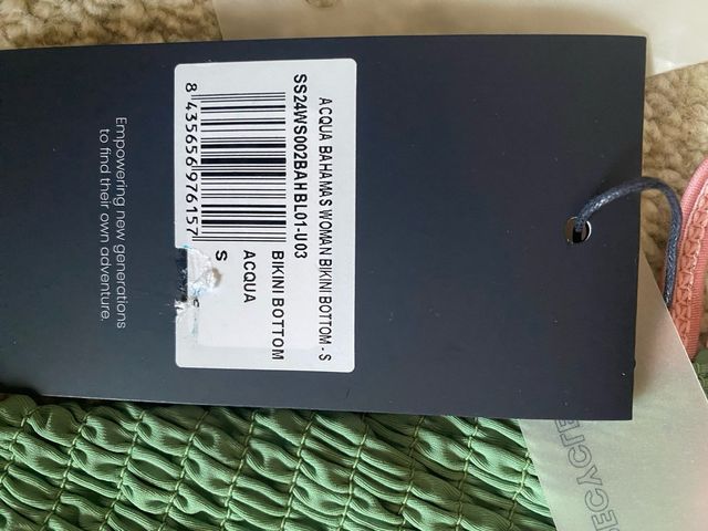 Bikini Banana Blue - Verde & Rosa