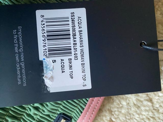 Bikini Banana Blue - Verde & Rosa