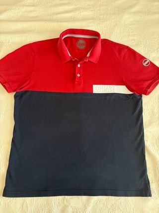 Polo Colmar Originale Rosso-Nero
