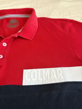 Polo Colmar Originale Rosso-Nero