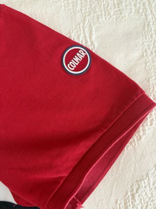 Polo Colmar Originale Rosso-Nero