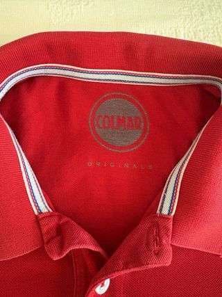 Polo Colmar Originale Rosso-Nero