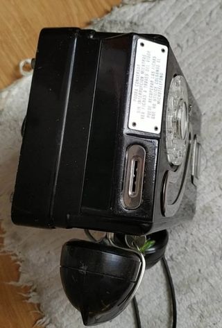 Teléfono público antiguo Telefónica