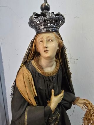 Statua Madonna Addolorata antica