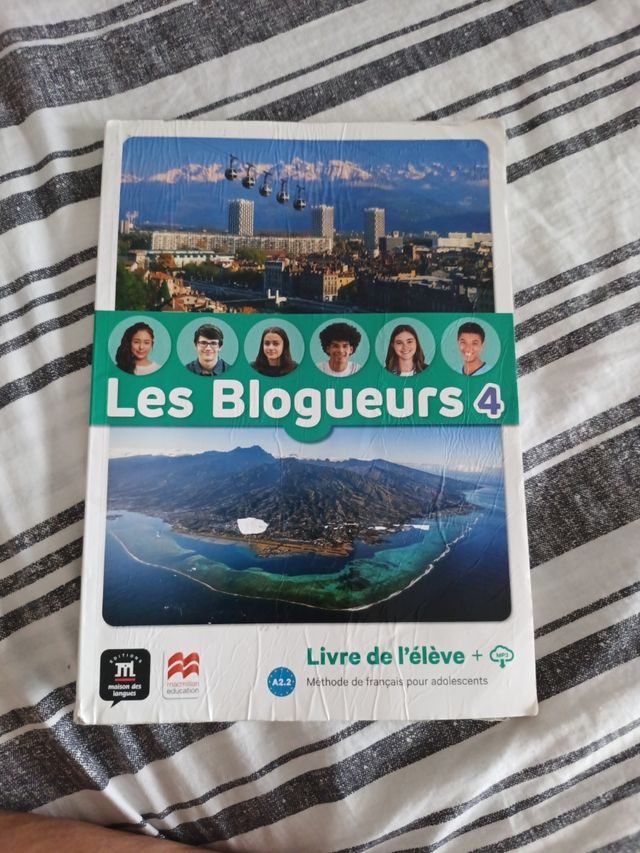 LES BLOGUEURS 4 A2.2 LIVRE (EPACK)