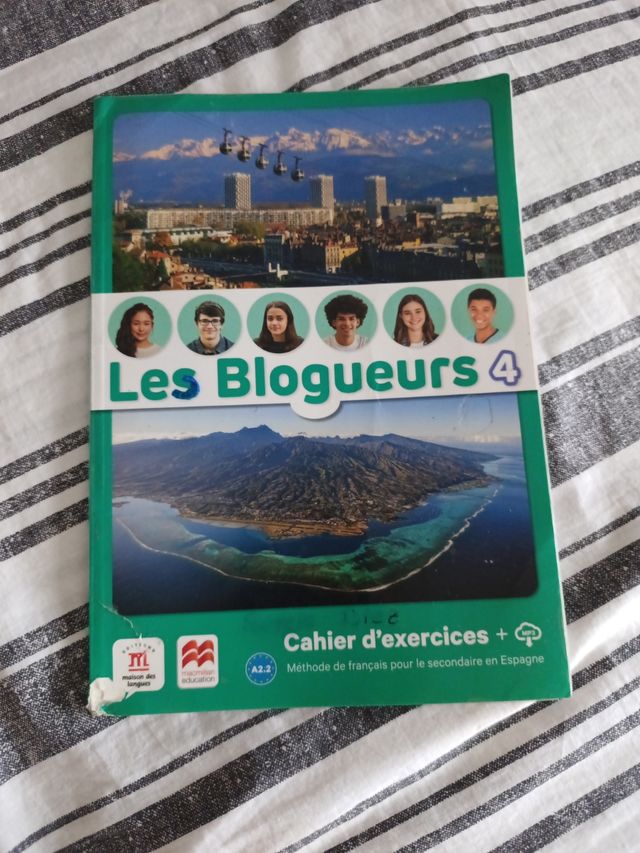 LES BLOGUEURS 4 A2.2 LIVRE (EPACK)