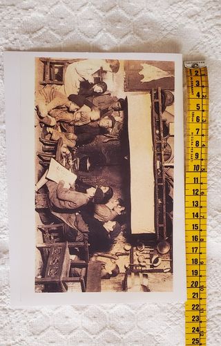 Postal foto familia Andoain-1920