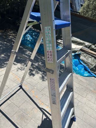 Escalera  Svelt Regina aluminio 5 peldaños