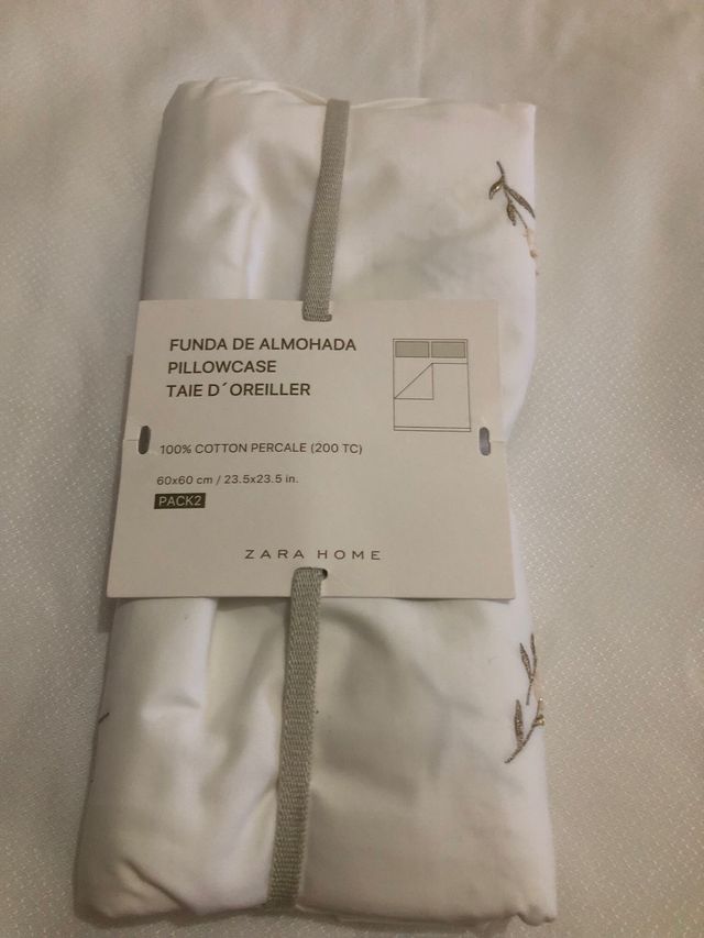 Fundas de almohada Zara Home (x2)
