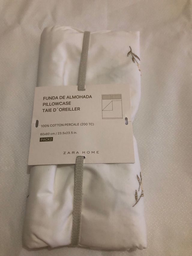 Fundas de almohada Zara Home (x2)