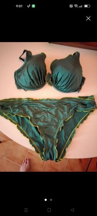 Bikini verde - Talla xxl
