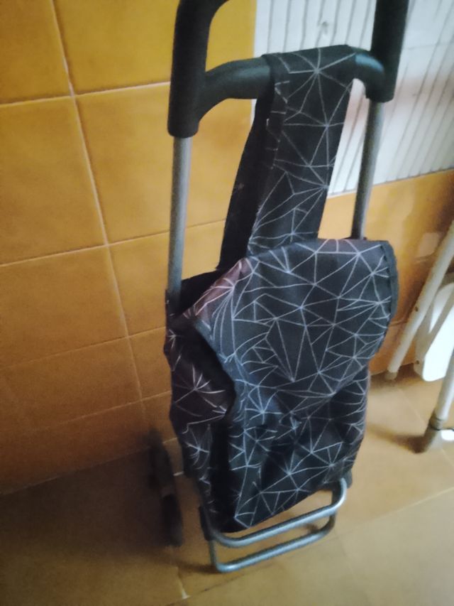 Carrito compra plegable