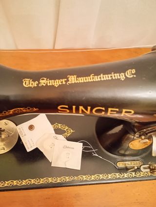 Máquina coser Singer antigua