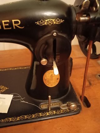 Máquina coser Singer antigua
