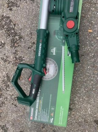 Cortasetos telescópico Parkside 20V