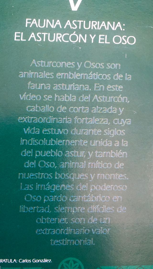 VHS Asturias: Naturaleza (6 cintas)