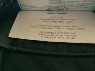 Silla portabebés Boba Wrap