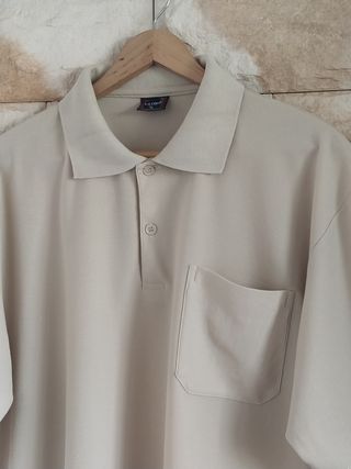 Polo Beige XL Retro años 90