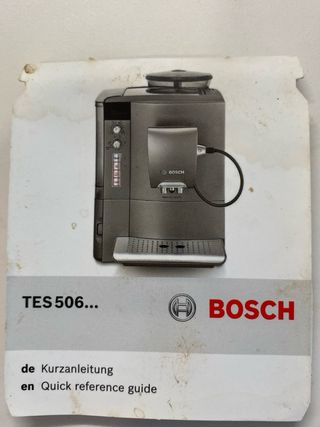 Cafetera Bosch Automática TES506